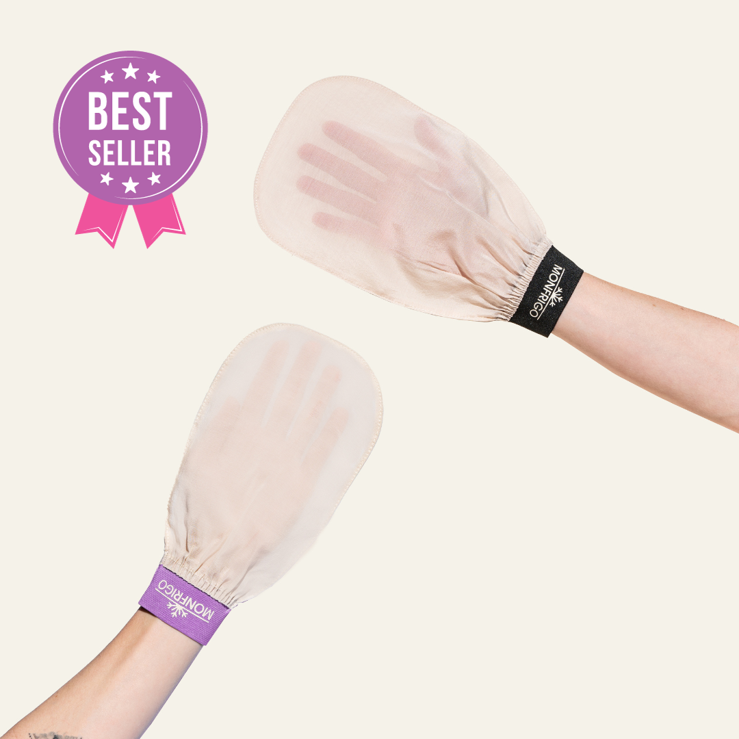 Monfrigo Silk Exfoliating Gloves