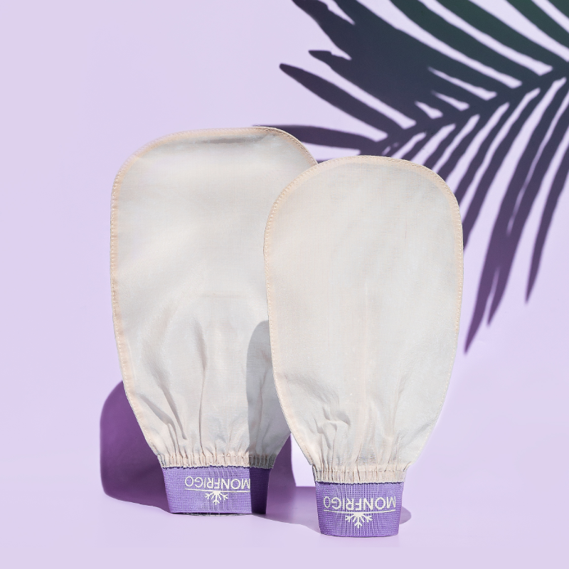Monfrigo Silk Exfoliating Gloves