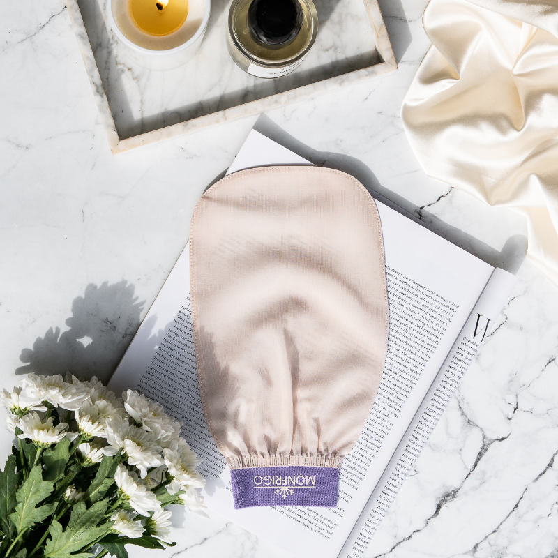 Monfrigo Silk Exfoliating Gloves